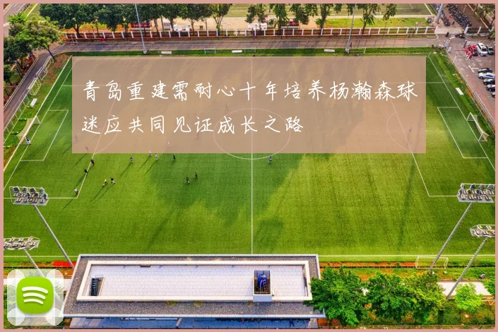 青岛重建需耐心十年培养杨瀚森球迷应共同见证成长之路